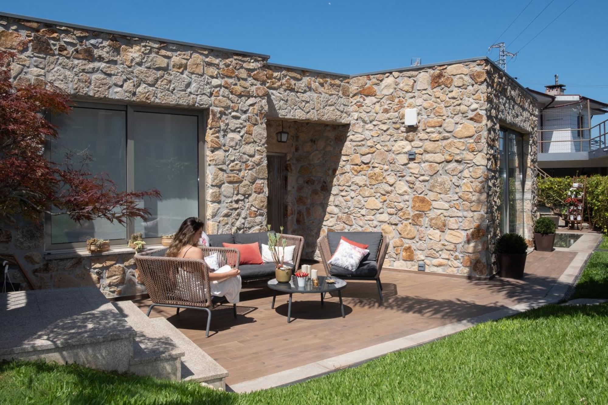 Deluxe Villa Home, Peace & Spa 빌다도콘데 외부 사진