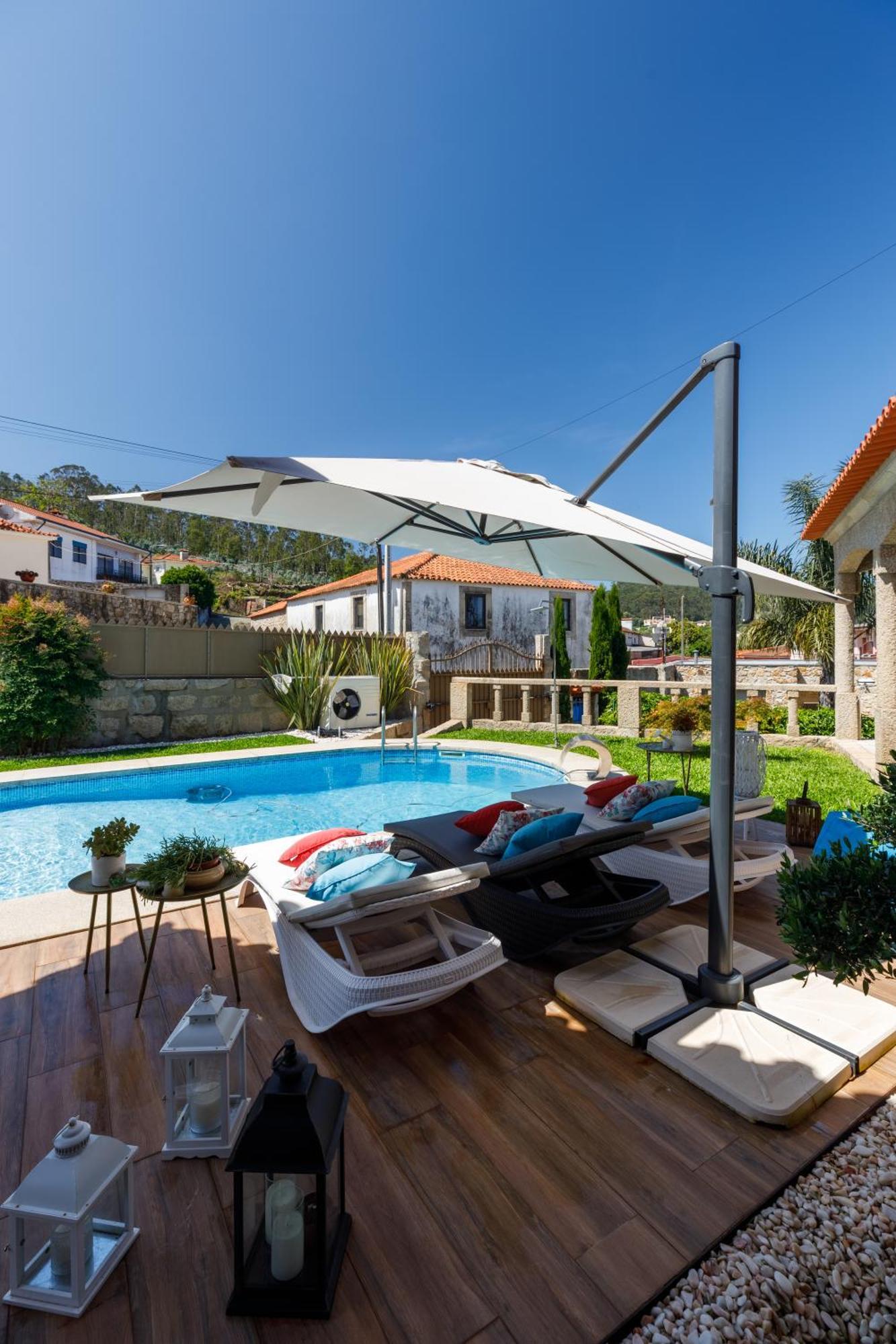 Deluxe Villa Home, Peace & Spa 빌다도콘데 외부 사진
